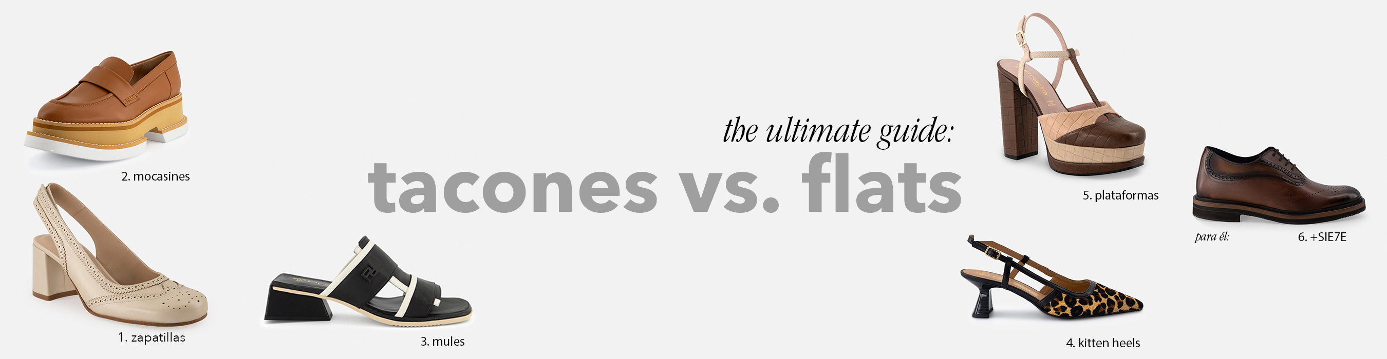 Tacones vs. Flats: