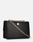 Bolso con Solapa de textil color beige