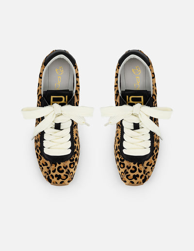 Tenis animal print pelo para mujer ultra ligeros
