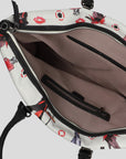Bolso Bolichero textil estampado multicolor