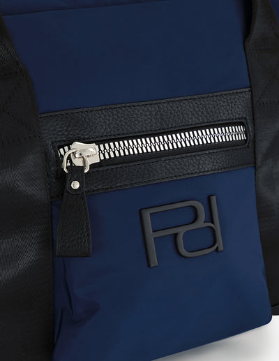 Maleta en textil color azul para hombre