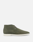 Chuka en piel nobuck color verde