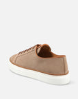 Tenis en ante color beige