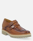 Zapato monk +SIE7E cuero para hombre