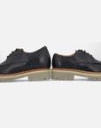 Zapato blúcher negro +SIE7E para hombre