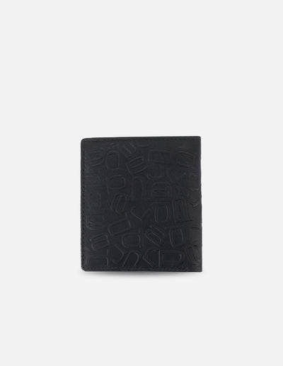 Cartera para Hombre color negro con grabado PD