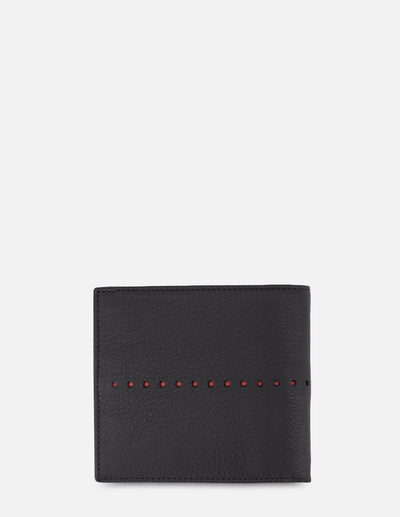 Cartera color negro para Hombre con interior en contraste