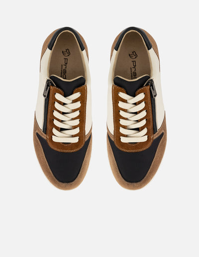 Tenis multicolor de lycra para mujer con plantilla extraíble