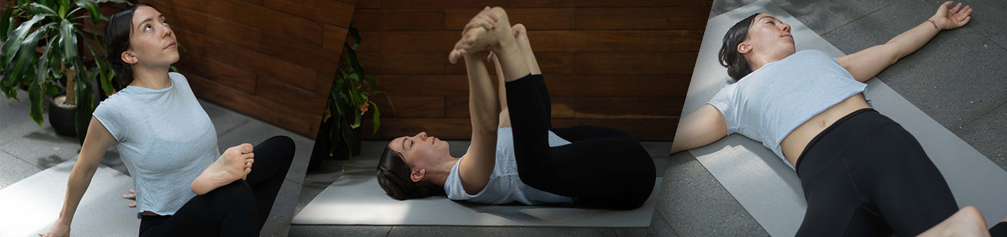 Sesión de yoga para relajar la cadera