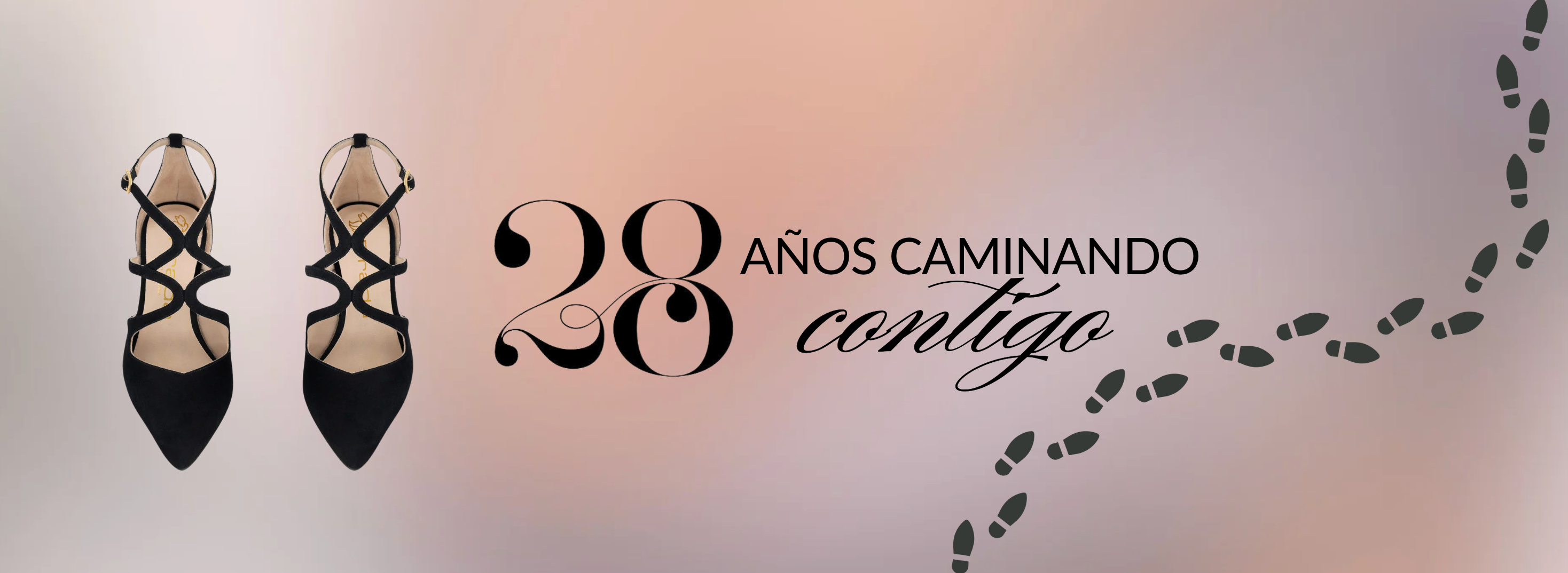 Pisadas que dejan huella: 28 años caminando contigo