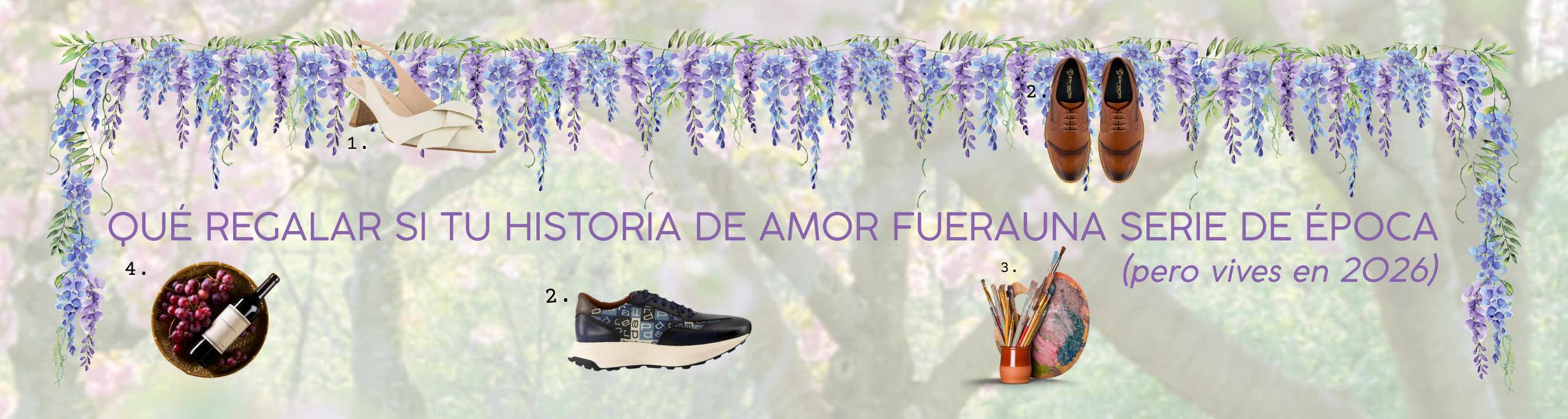 Qué regalar si tu historia de amor fuera una serie de época (pero vives en 2026)