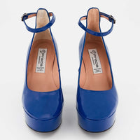 Zapatilla Alta Mary Jane en Charol con Plataforma