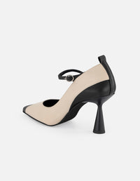 Mercedes hueso piel de mujer punta negra