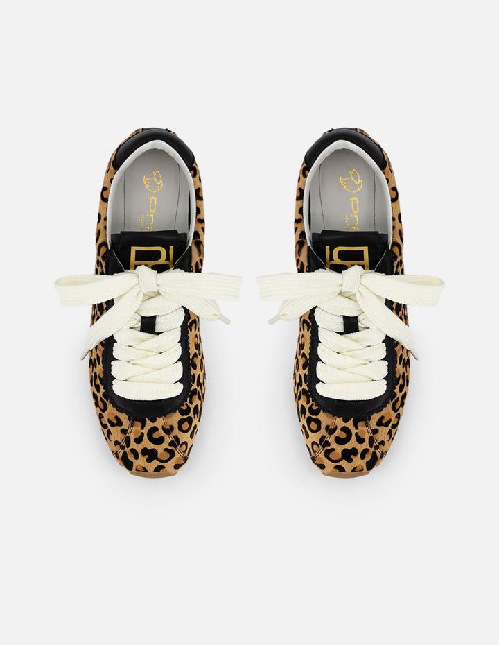 Tenis animal print pelo para mujer ultra ligeros