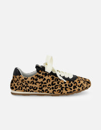 Tenis animal print pelo para mujer ultra ligeros
