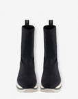 Zapato tipo Botín en Textil con tacto de ante en color negro para mujer
