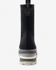 Zapato tipo Botín en Textil con tacto de ante en color negro para mujer