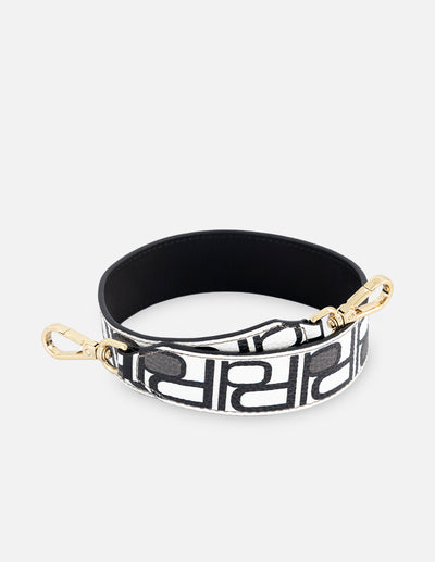 Asa para bolso con logotipo PD multicolor para mujer