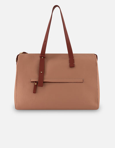 Bolso shopper nube piel para mujer con estampado Pd