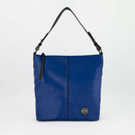 Bolso al Hombro Monocromático en Piel Napa con Correa Intercambiable.