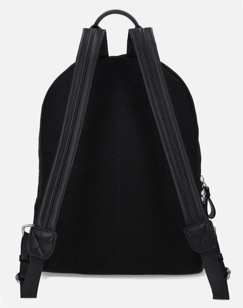 Back pack color negro en textil para Hombre