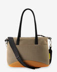 Bolso shopper en textil tipo malla para mujer