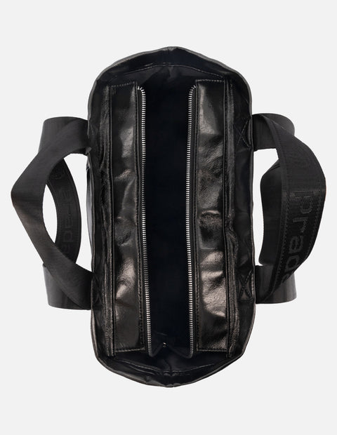 Bolso tote textil color negro para mujer