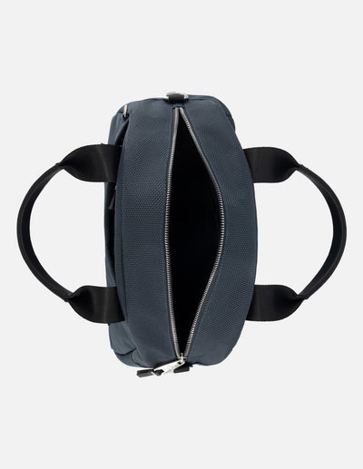Bolso bowling de nylon para mujer color azul