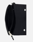 Bolso bandolera color negro de nylon para mujer con detalle Pd