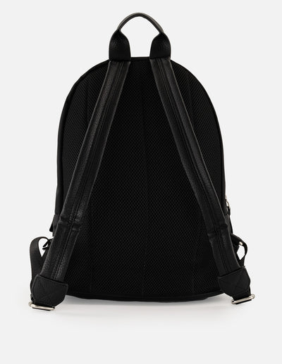 Mochila en textil color negro para hombre