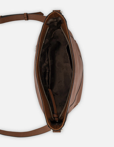 Bandolera cuero piel para mujer con asa ajustable
