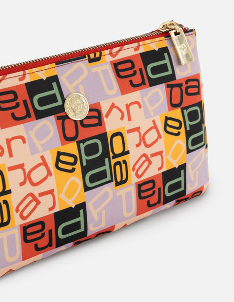 Bolso bandolera de textil multicolor Prada para mujer