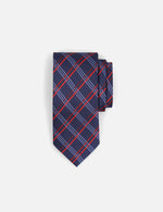 Corbata multifranjas color azul