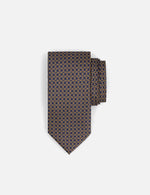 Corbata con diseños multicolor
