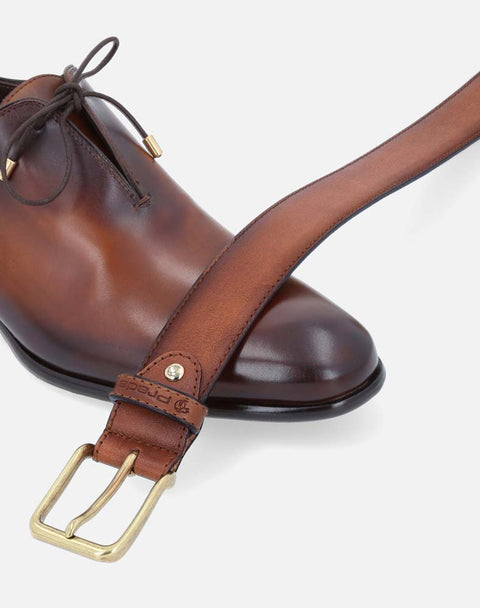 Zapato oxford cuero en piel para hombre