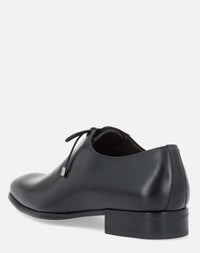 Zapato oxford negro en piel para hombre