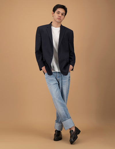 Mocasín en piel florantik color verde con detalles color marrón y suela de goma para hombre.