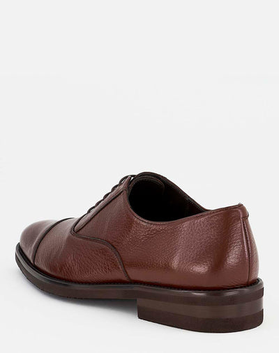 Zapato Oxford  en Piel de Ciervo