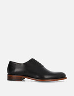 Oxford en piel napa color negro