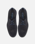 Blucher en ante color negro para hombre.