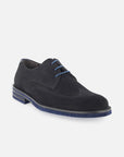 Blucher en ante color negro para hombre.