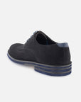 Blucher en ante color negro para hombre.