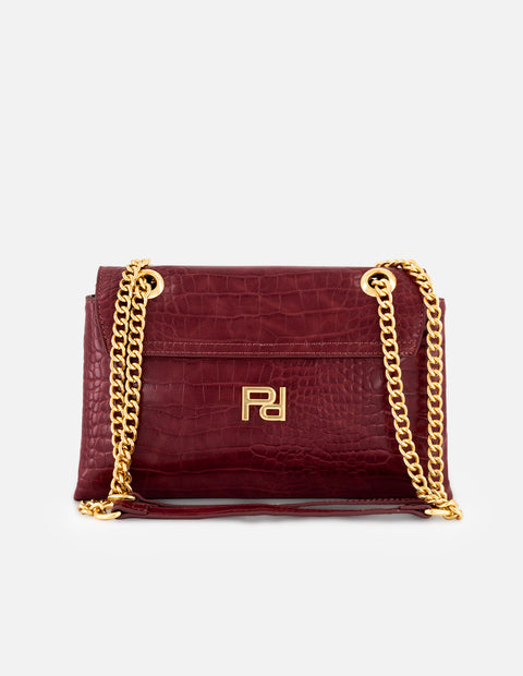 Bolso de hombro vino vegano para mujer con piel tipo coco