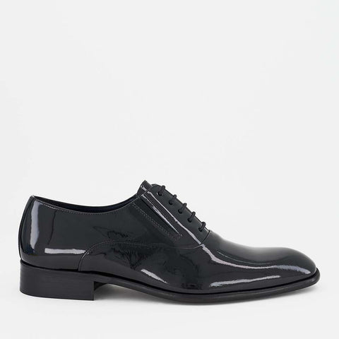 Zapato Oxford en Charol con Suela de Goma