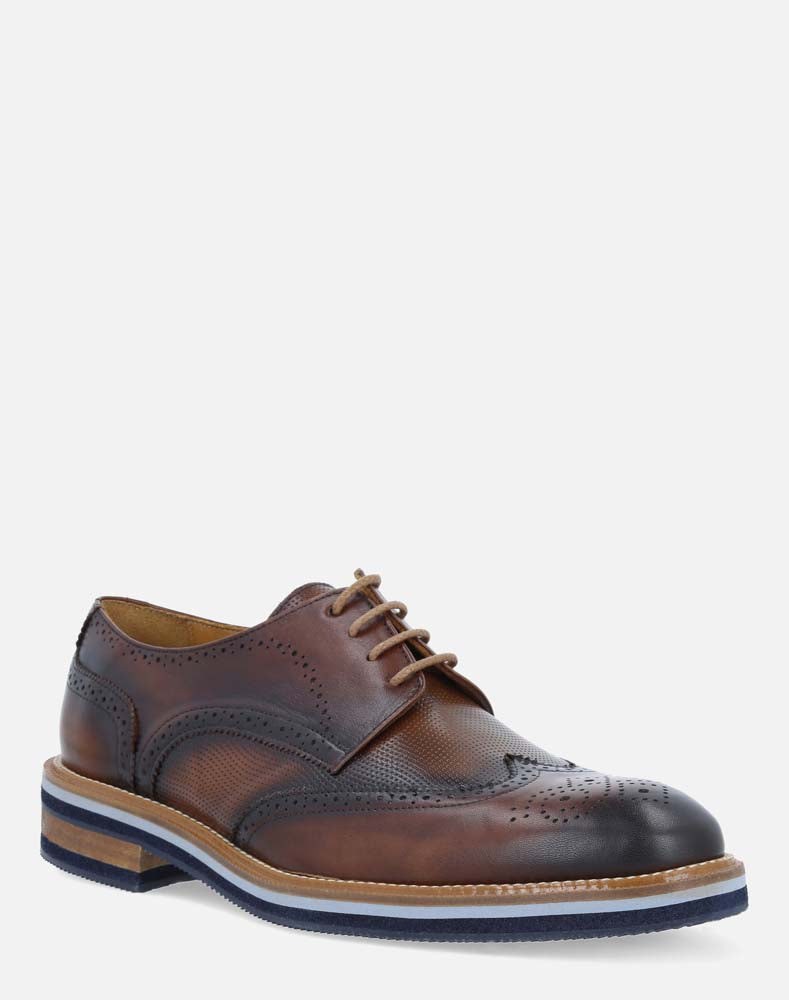 Zapato bl cher cuero de piel para hombre Prada