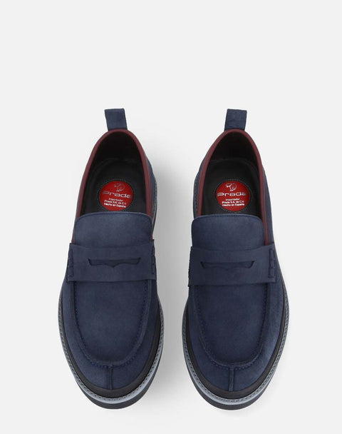 Mocasín nautico marino para hombre