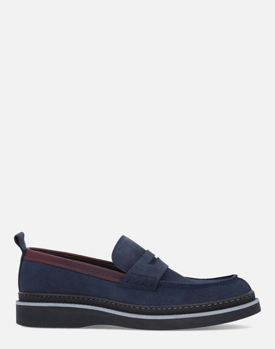 Mocasín nautico marino para hombre
