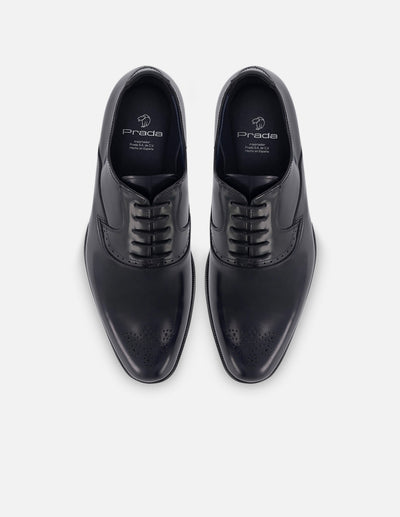 Oxford en piel florantik color azul marino para hombre