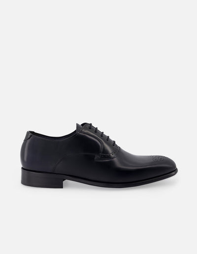 Oxford en piel florantik color azul marino para hombre