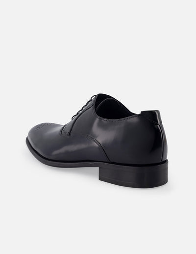 Oxford en piel florantik color azul marino para hombre